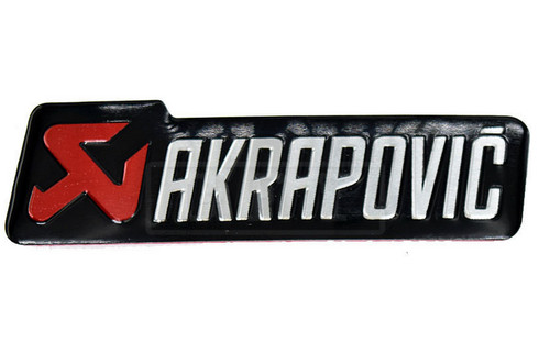 Adesivo akrapovic alluminio - adesivo,