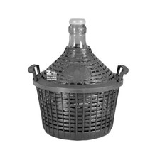 DAMIGIANA 5 Lt. IN VETRO BOCCA