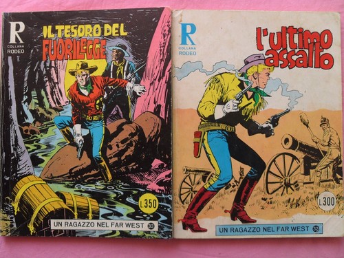Ragazzo nel far west blocco - far,
