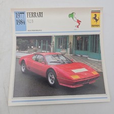 Carta club ferrari 512 - ferrari,
