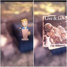 Fallout 76 PS4 PS5 Xp Bundle 100 Bobblehead Leader+100 Live And Love 8 Magazine 