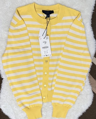 Zara cardigan maglia righe - cardigan, a