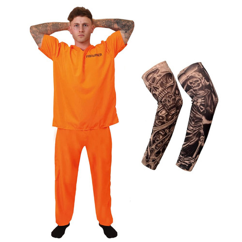 Costume prigioniero adulto - costume,