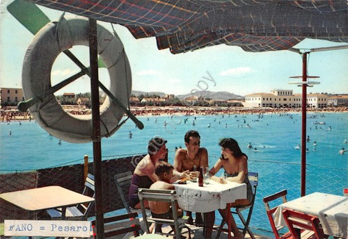 Cartolina fano terrazza - cartolina,