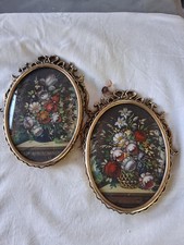 COPPIA DI DIPINTI A MANO IN