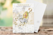 Partylandia Biglietto Santa Cresima Serigrafia (Mitria Glitter)