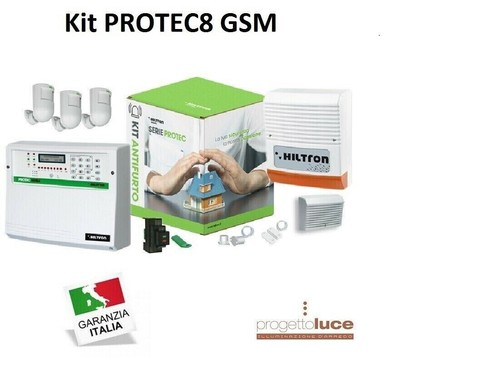 Kit antifurto 8zone - kit,
