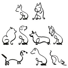 Gatto europeo Statua Cane