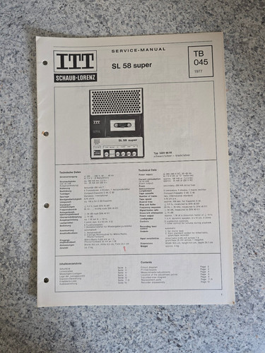 Manuale servizio originale - manuale, di