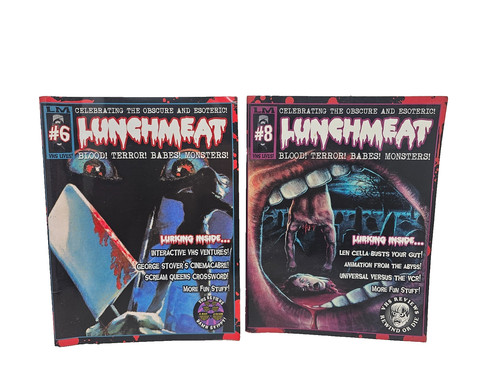 Lunchmeat vhs fanzine magazine - fanzine,