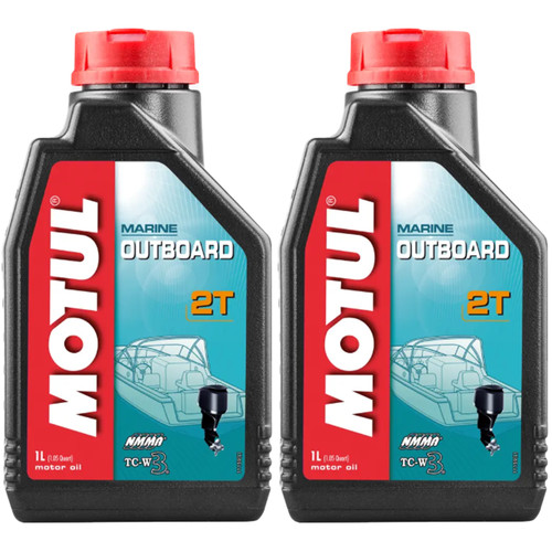 Litro olio motul outboard - 2, 2t