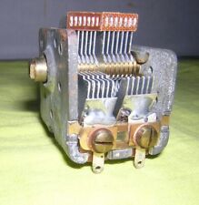 Condensatore variabile ad aria Ducati mod. 131957 a 2 sezioni 110 + 200 pf