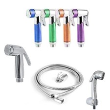 DOCCIA A MANO DOCCETTA PORTATILE PER LAVANDINO TUBO FLESSIBILE CAMPEGGIO STAFFA