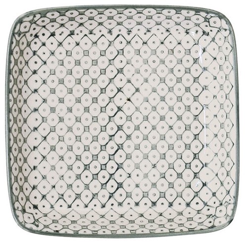 Piattino ceramica grigio - piattino, in