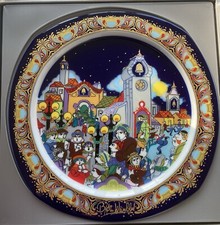 Piatto da collezione Rosenthal Natale 1988