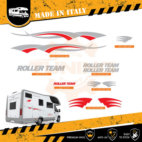 Decalcomania adesivi camper - decalcomania,