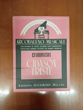 Ciaikowski Chanson Triste
