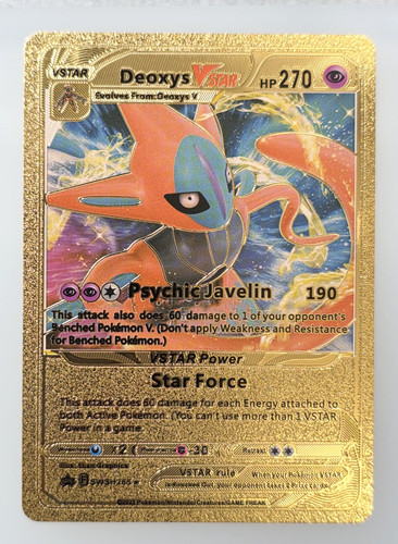 Pokémon deoxys vstar 270hp - vstar,