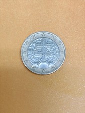 Moneta 1 Euro doppia croce