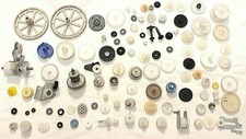 Stock lotto ingranaggi e movimenti meccanici, ruote dentate, 100 Pz. MaxØ80mm.