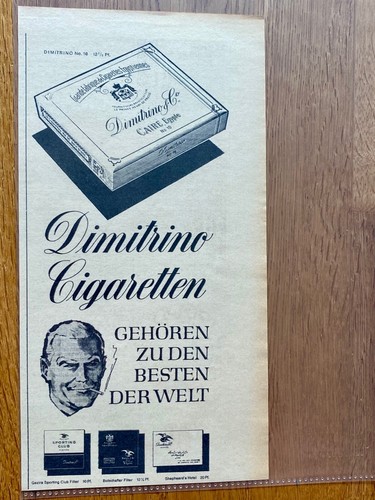 1964 dimitrino sigarette - 1964,
