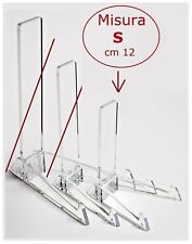 Espositore posa piatti verticale trasparente supporto plexiglass kristall