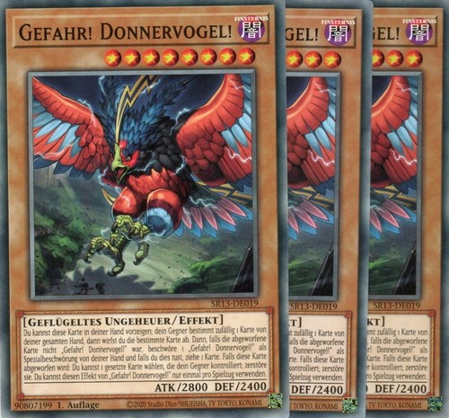 Yugioh pericolo tuono - 3x,