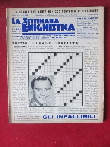 Settimana enigmistica 2212 - ,