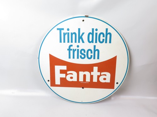 Insegna pubblicitaria fanta - insegna,