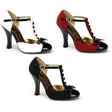 Pleaser Pin Up Couture T-Strap