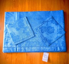 servizio tavola tovaglia lino 12 posti cm. 175 x 270