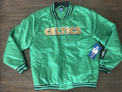 Giacca raso boston celtics - giacca,