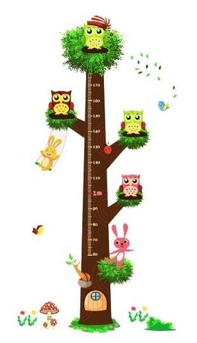 Wall stickers altezza - altezza, bambini