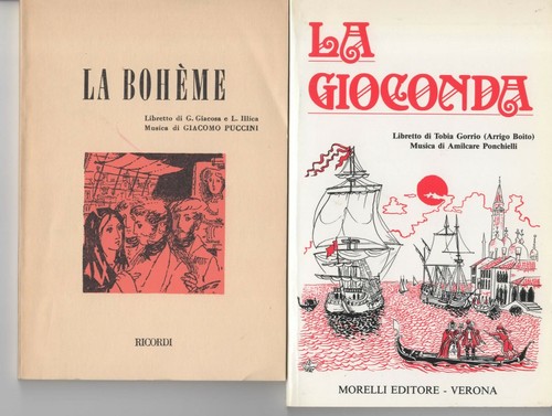 Cinque libretti opera - cinque,