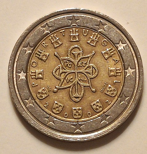 Moneta portogallo del - 2€,