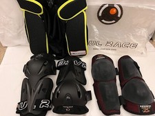 Protezioni gomiti, ginocchia e bacino soul race. Ideali contro impatti 