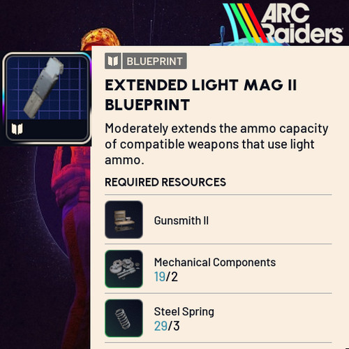 Arc raiders blueprints - arc,