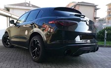 ESTRATTORE POSTERIORE SPORTIVO ORIGINALE ALFA ROMEO STELVIO DAM DARK MIRON
