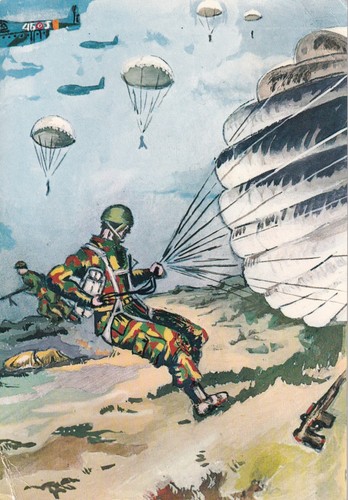 Cartolina militare scuola - cartolina, ,scuola