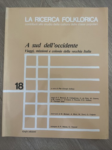 Ricerca folklorica 18 - folklorica,