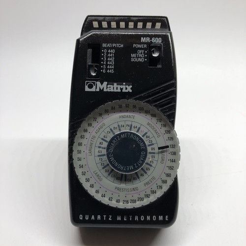 Metronomo quarzo matrix - metronomo,