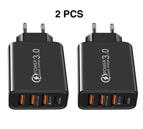 Caricatore multiplo 65w 4 - caricatore,