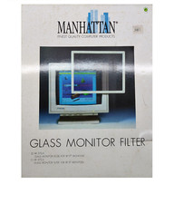 Filtro vintage vetro montor tubo catodico anni 90 Glass Monitor Filter Manhattan