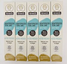 5 conf. Dentifricio Biologico Eco Bio Senza Fluoro 75 ml igiene denti Neoveda