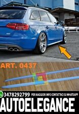 AUDI A4 B8 AVANT BERLINA 2008-2012 MINIGONNE LATERALI SLINE S4 RS4