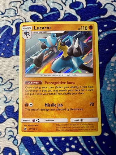 Lucario 156 holo - holo, raro