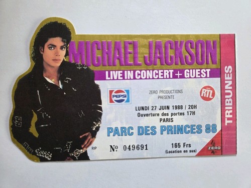 Ticket billet concert bad