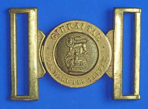 Gibraltar royal marines belt - royal,