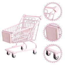 Carrello della spesa rosa