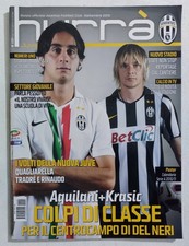 82074 Hurrà Juventus 2010 a. XLVIII n. 9 (258) - Aquilani / Krasic + Poster